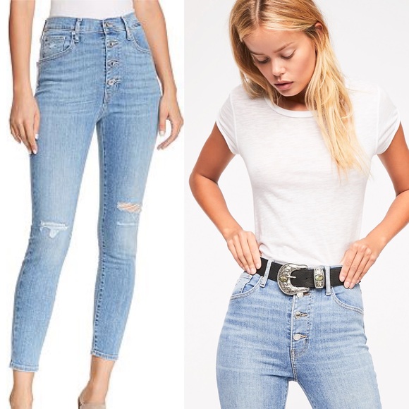 Levi's Denim - Levi’s Exposed Button Fly Distressed Jeans